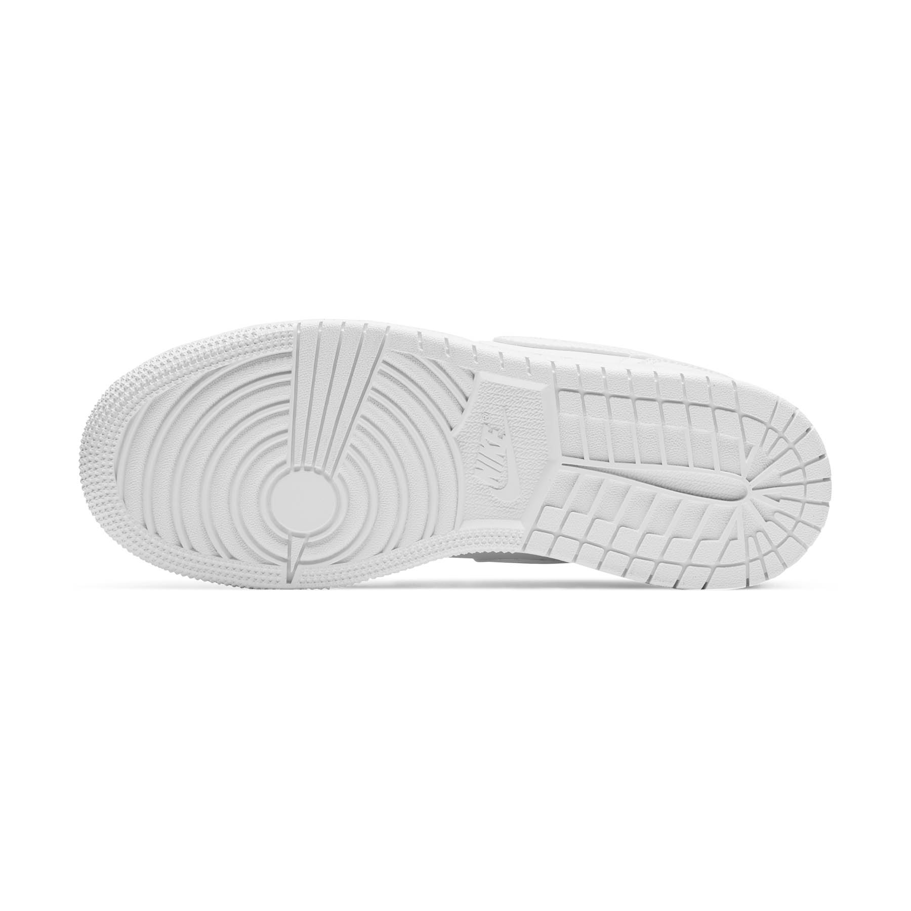 Air Jordan 1 Low GS 'Triple White' — UK 13.5 | EU 32 | US 1Y — Detail View