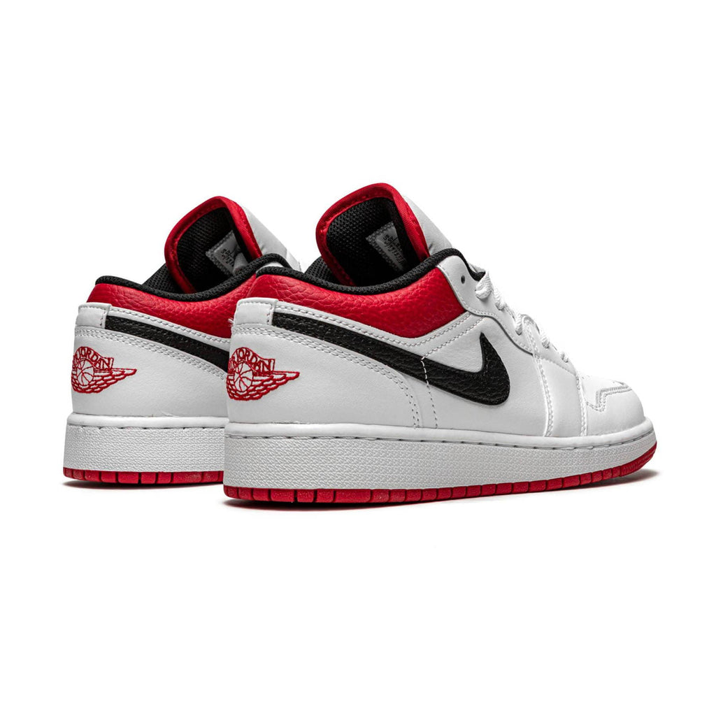 Air Jordan 1 Low GS 'White Gym Red' — UK 13.5 | EU 32 | US 1Y — Back View