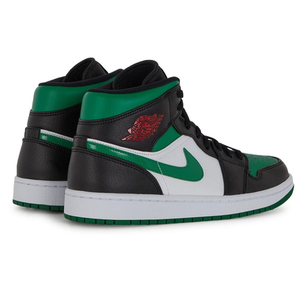 Air Jordan 1 Mid 'Pine Green' — UK 3 | EU 35.5 | US 3.5 — Back View