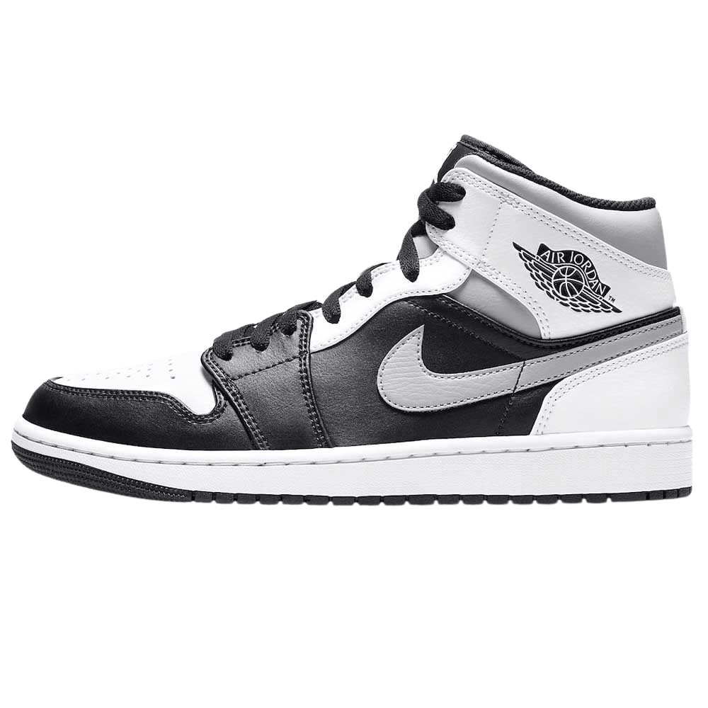 Air Jordan 1 Mid 'White Shadow' — UK 3 | EU 35.5 | US 3.5 — Front View