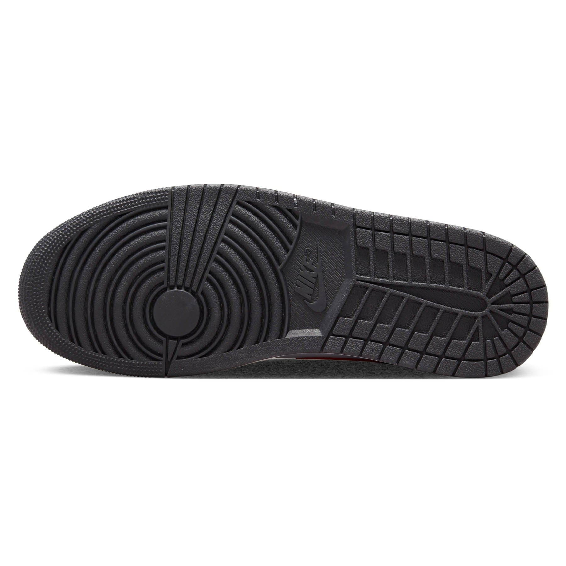 Air Jordan 1 Mid 'Black Fire Red' — UK 3 | EU 35.5 | US 3.5 — Detail View