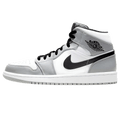 Air Jordan 1 Mid 'Smoke Grey' — UK 3 | EU 35.5 | US 3.5 — Front View