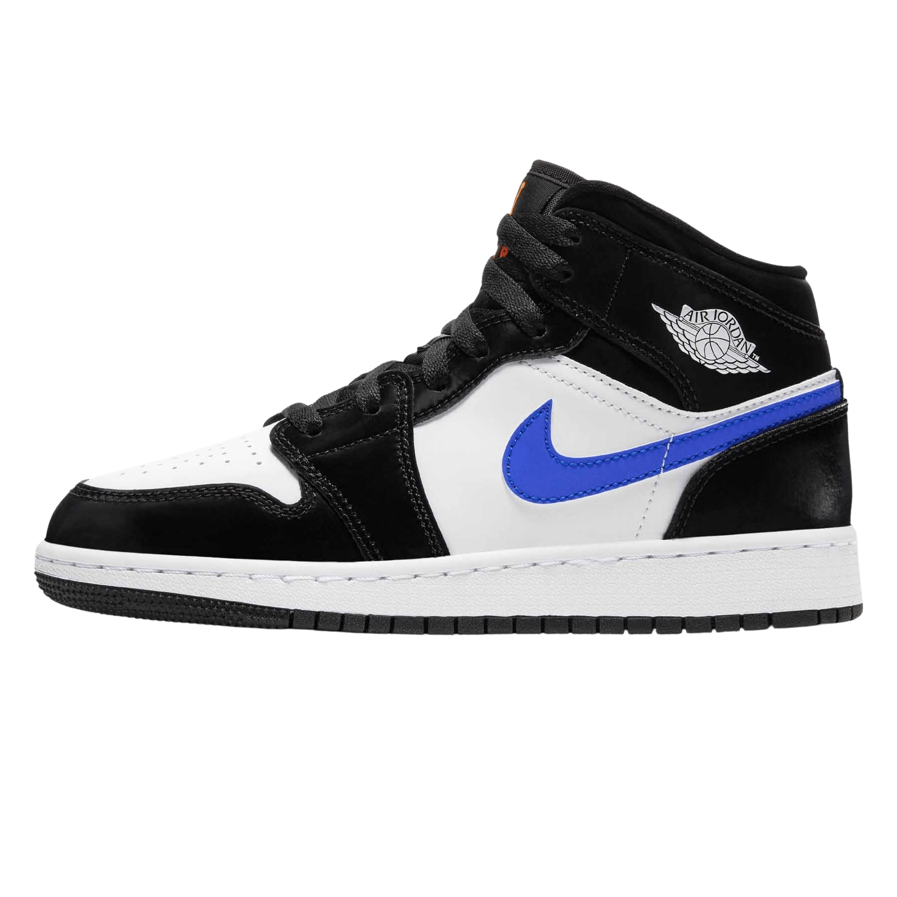 Air Jordan 1 Mid GS 'Black Racer Blue' — UK 13.5 | EU 32 | US 1Y — Front View