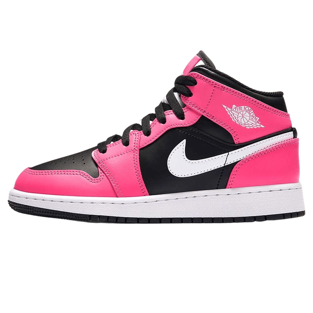Air Jordan 1 Mid GS 'Pinksicle' — 2 UK | 34 EU — Front View