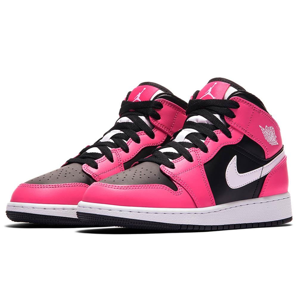 Air Jordan 1 Mid GS 'Pinksicle' — 2 UK | 34 EU — Side View