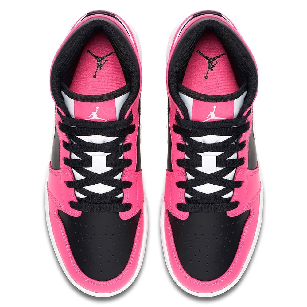 Air Jordan 1 Mid GS 'Pinksicle' — 2 UK | 34 EU — Back View
