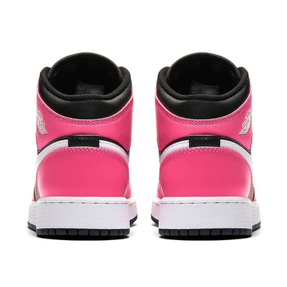 Air Jordan 1 Mid GS 'Pinksicle' — 2 UK | 34 EU — Top View