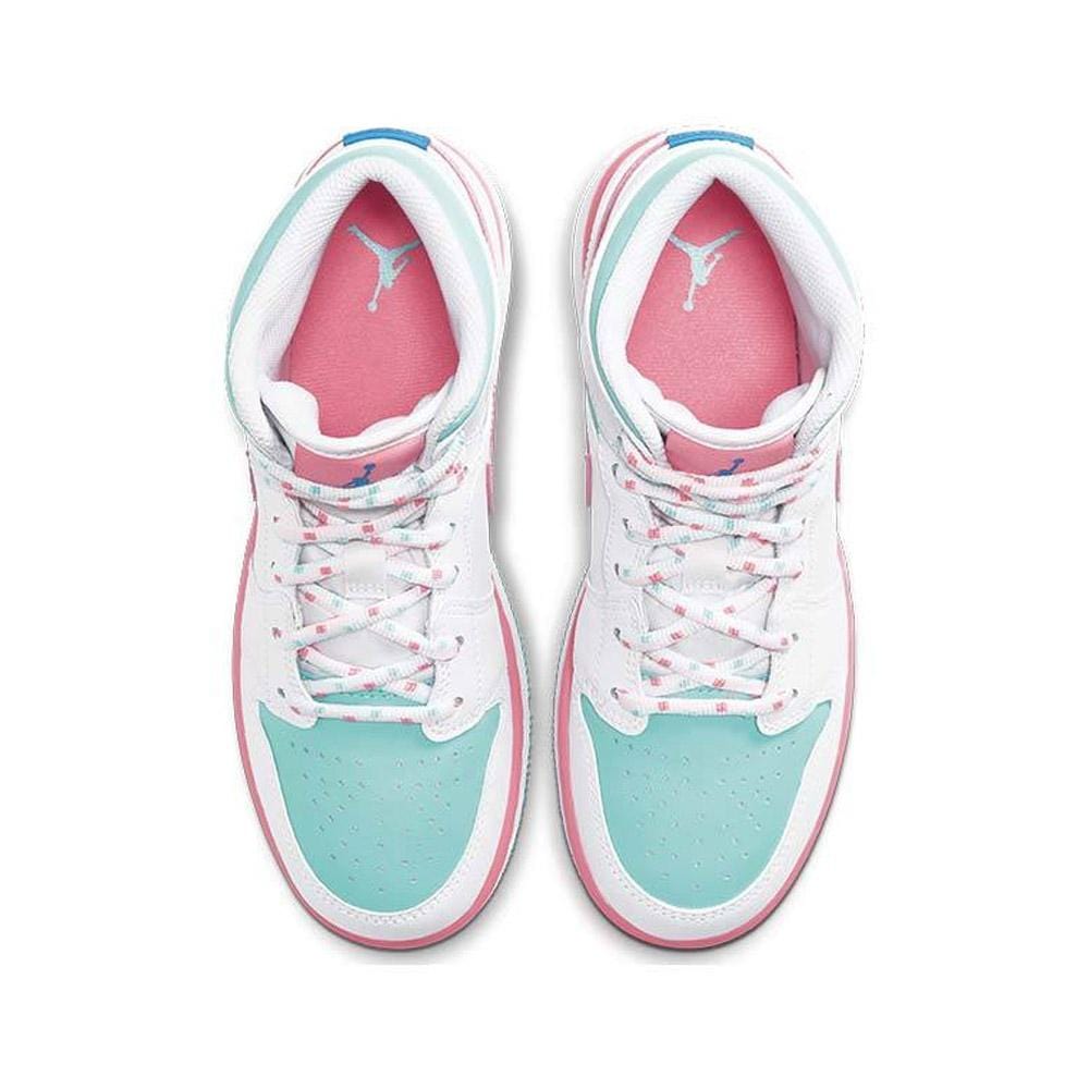 Air Jordan 1 Mid GS 'Digital Pink' — UK 13.5 | EU 32 | US 1Y — Back View