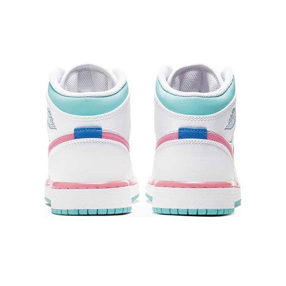 Air Jordan 1 Mid GS 'Digital Pink' — UK 13.5 | EU 32 | US 1Y — Top View