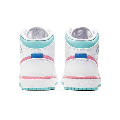 Air Jordan 1 Mid GS 'Digital Pink' — UK 13.5 | EU 32 | US 1Y — Top View