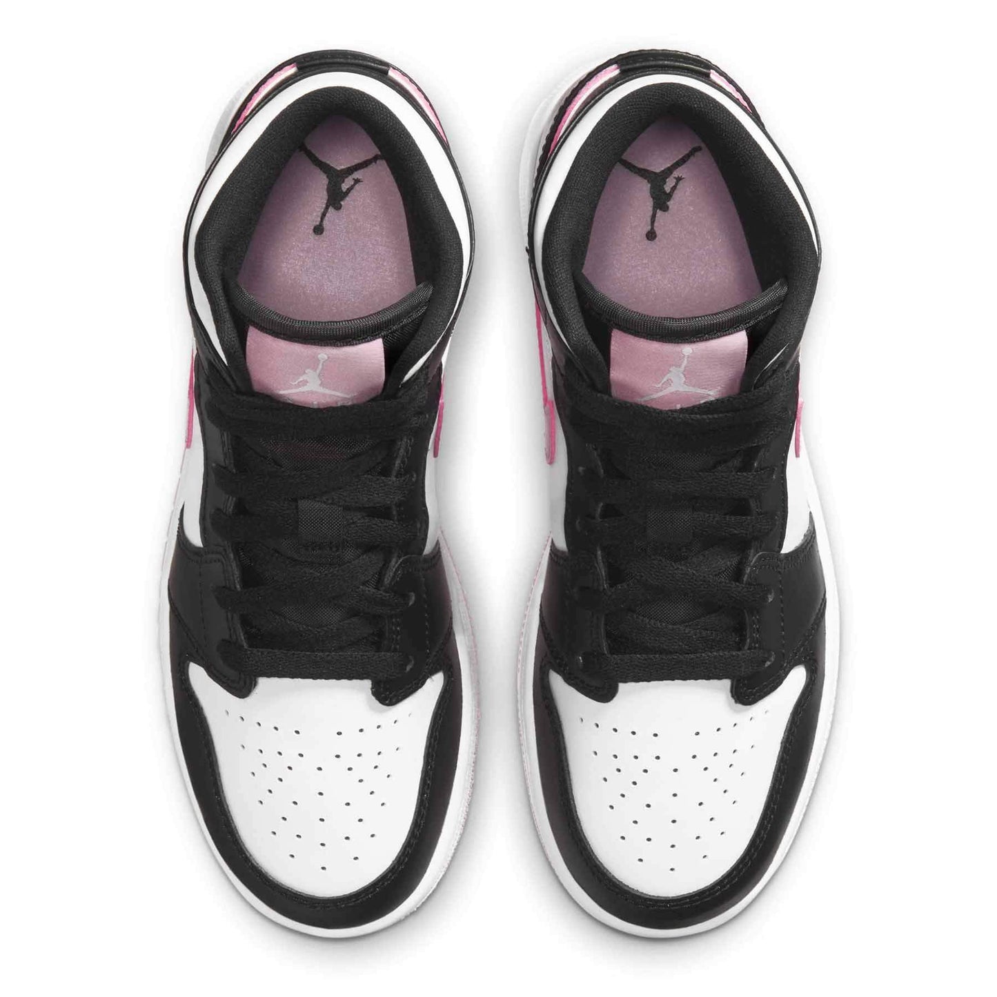 Air Jordan 1 Mid GS 'White Light Arctic Pink' — UK 13.5 | EU 32 | US 1Y — Back View