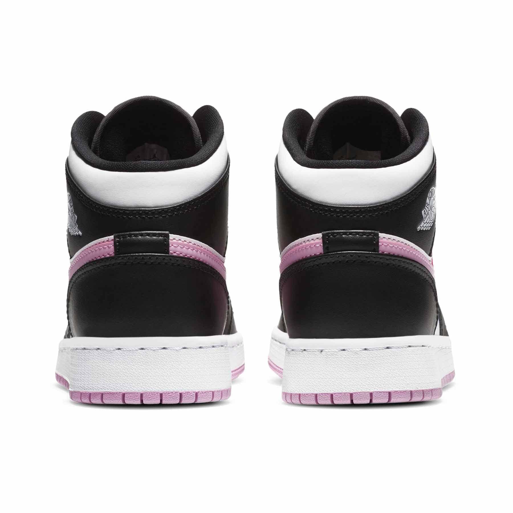 Air Jordan 1 Mid GS 'White Light Arctic Pink' — UK 13.5 | EU 32 | US 1Y — Detail View