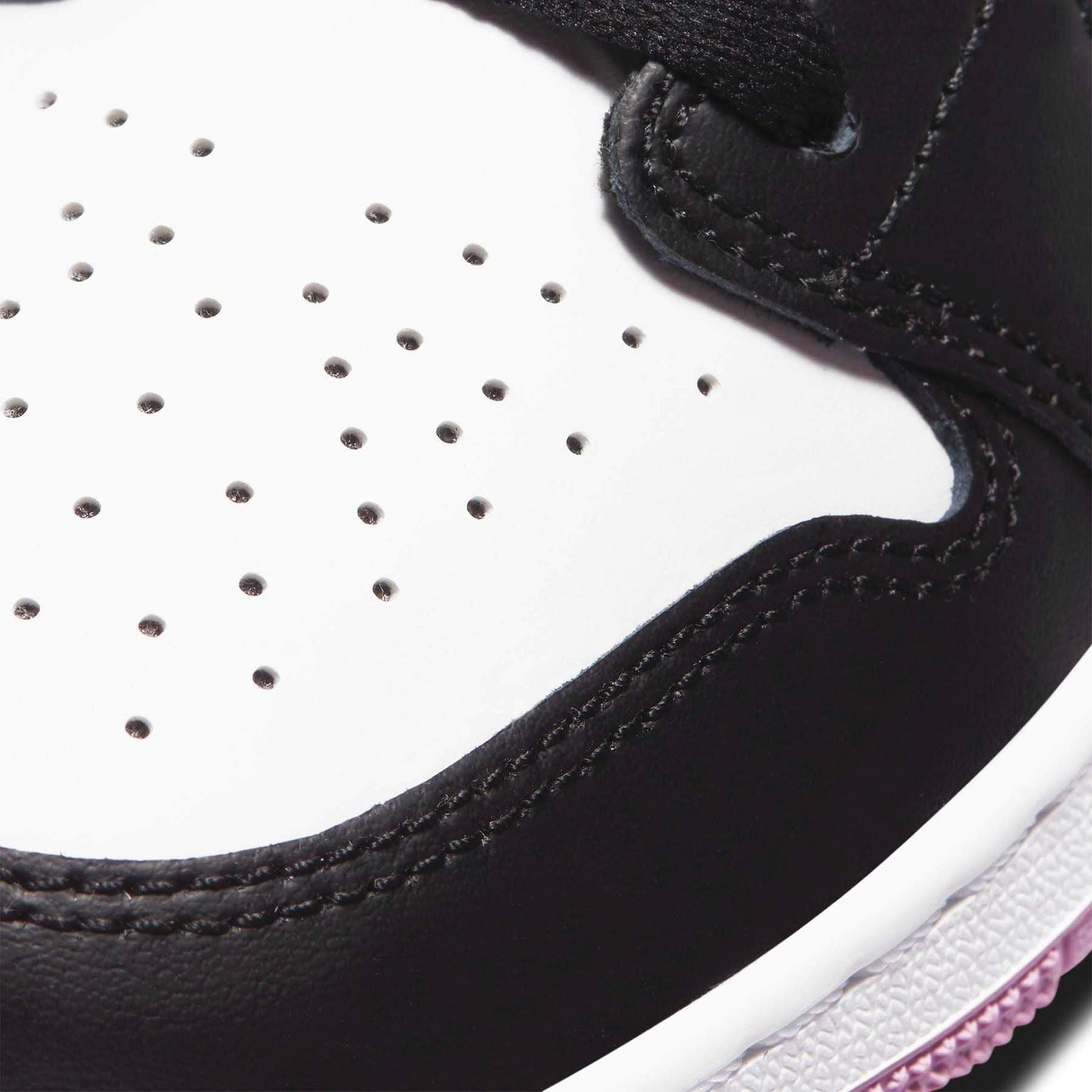 Air Jordan 1 Mid GS 'White Light Arctic Pink' — UK 13.5 | EU 32 | US 1Y — Lifestyle View