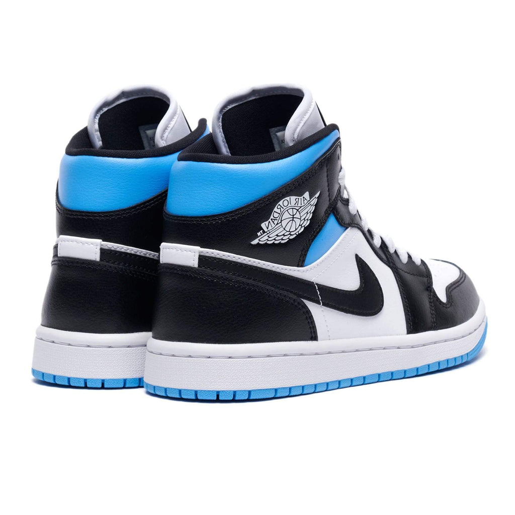 Air Jordan 1 Wmns Mid 'Royal Black Blue' — UK 2.5 | EU 35.5 | US 5 — Back View