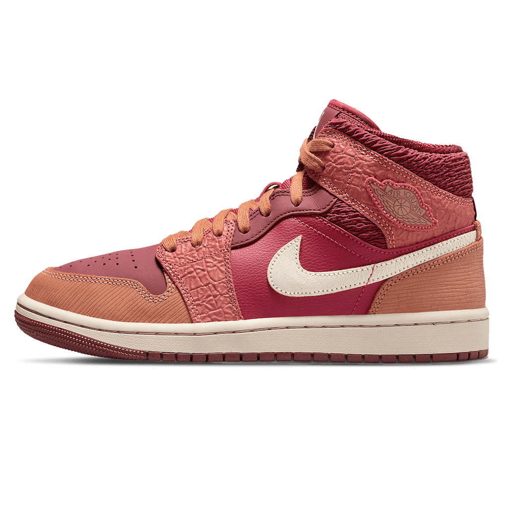 Air Jordan 1 Mid Africa — UK 3 | EU 35.5 | US 3.5 — Front View