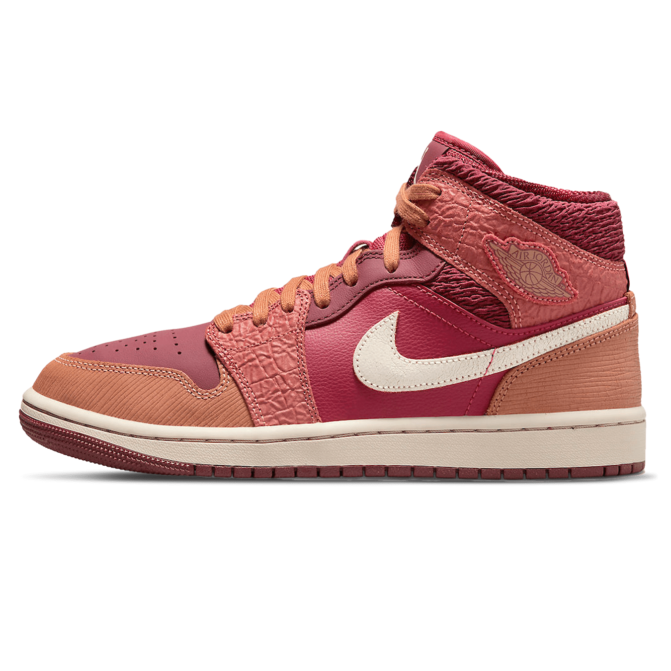 Air Jordan 1 Mid Africa — UK 3 | EU 35.5 | US 3.5 — Front View