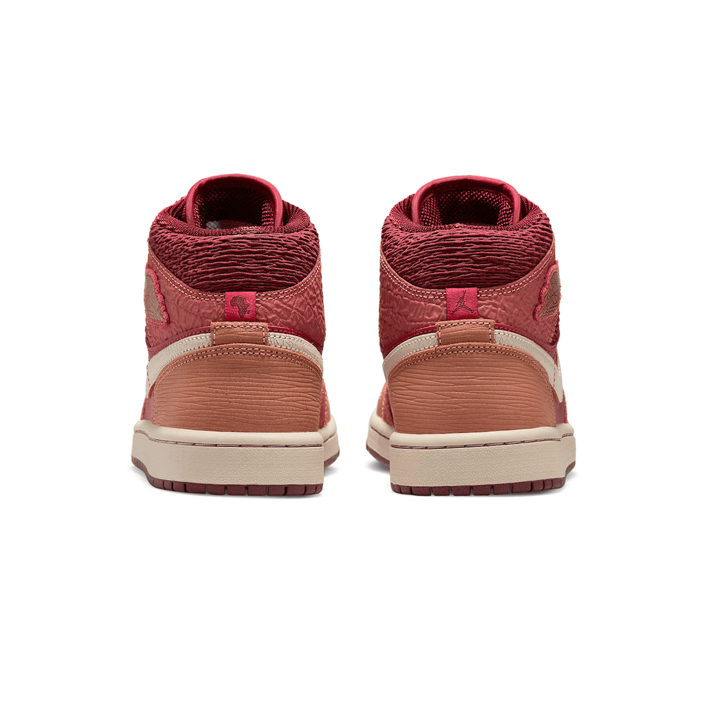 Air Jordan 1 Mid Africa — UK 3 | EU 35.5 | US 3.5 — Top View