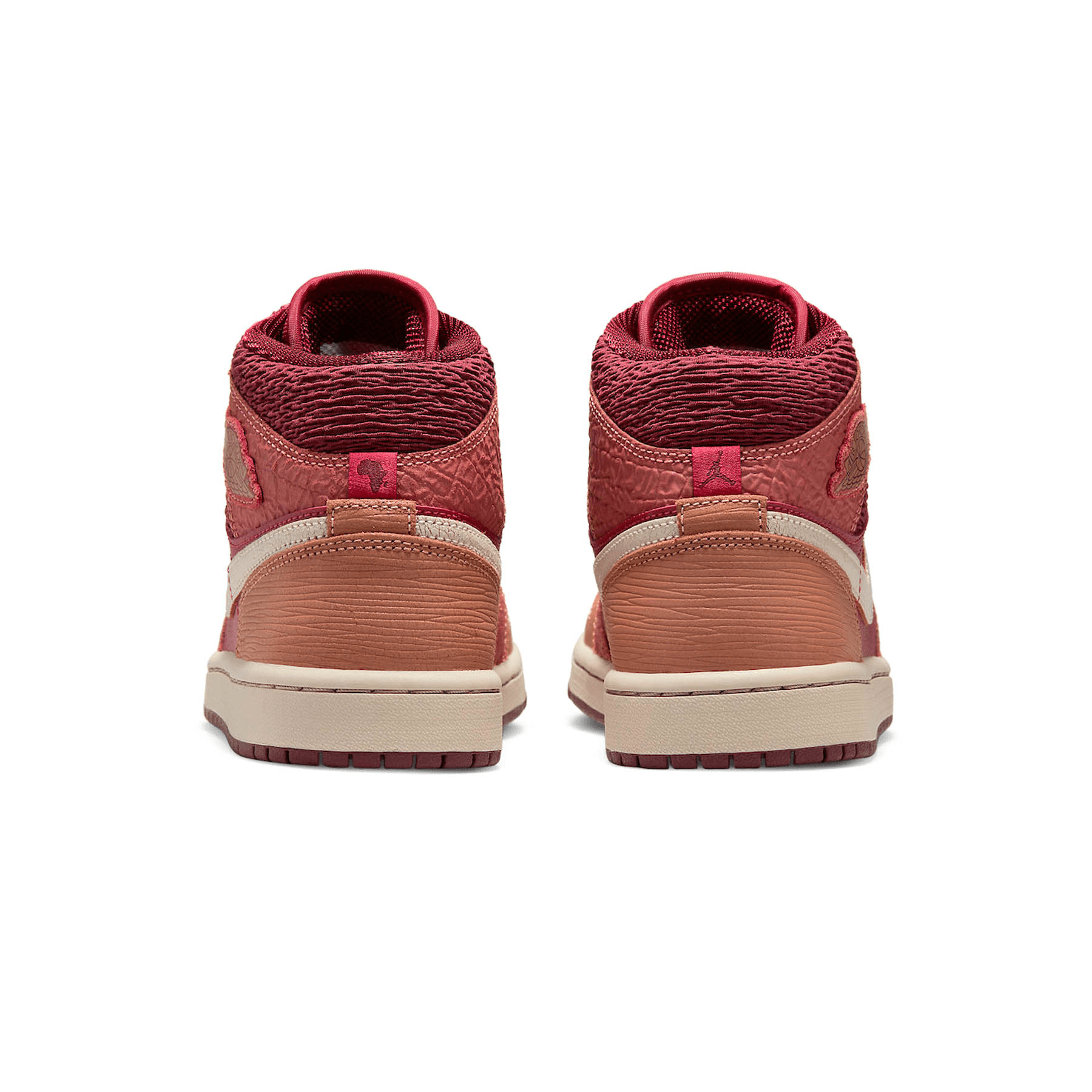 Air Jordan 1 Mid Africa — UK 3 | EU 35.5 | US 3.5 — Top View