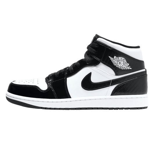 Air Jordan 1 Mid SE All star 2021 Weekend Black — UK 3 | EU 35.5 | US 3.5 — Front View