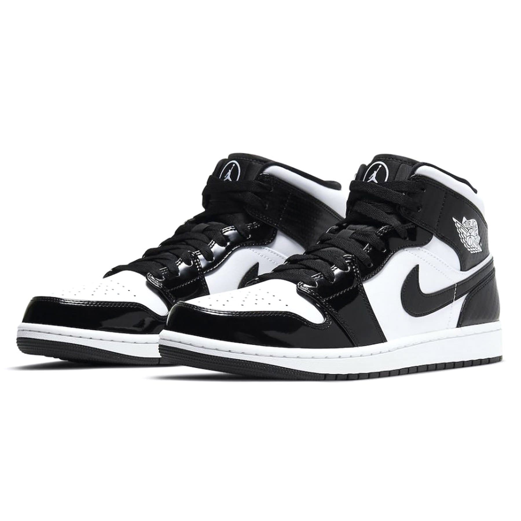 Air Jordan 1 Mid SE All star 2021 Weekend Black — UK 3 | EU 35.5 | US 3.5 — Side View