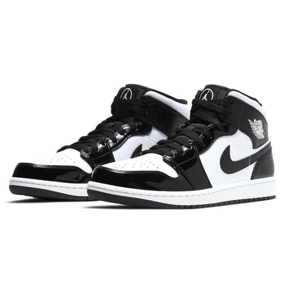 Air Jordan 1 Mid SE All star 2021 Weekend Black — UK 3 | EU 35.5 | US 3.5 — Side View