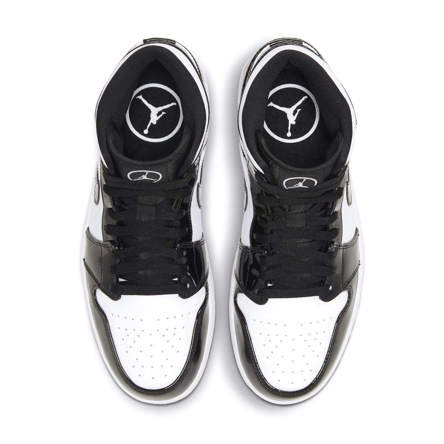 Air Jordan 1 Mid SE All star 2021 Weekend Black — UK 3 | EU 35.5 | US 3.5 — Back View