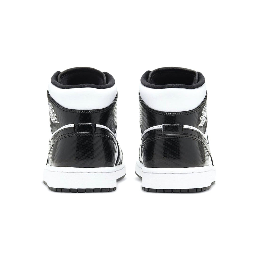 Air Jordan 1 Mid SE All star 2021 Weekend Black — UK 3 | EU 35.5 | US 3.5 — Top View