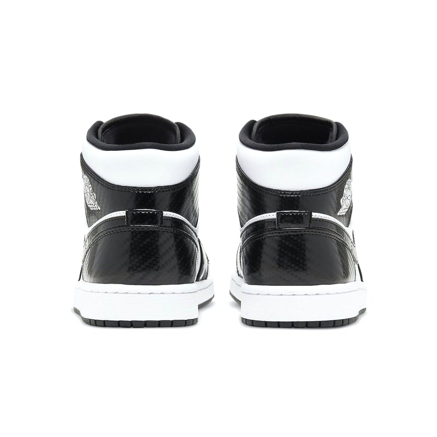 Air Jordan 1 Mid SE All star 2021 Weekend Black — UK 3 | EU 35.5 | US 3.5 — Top View