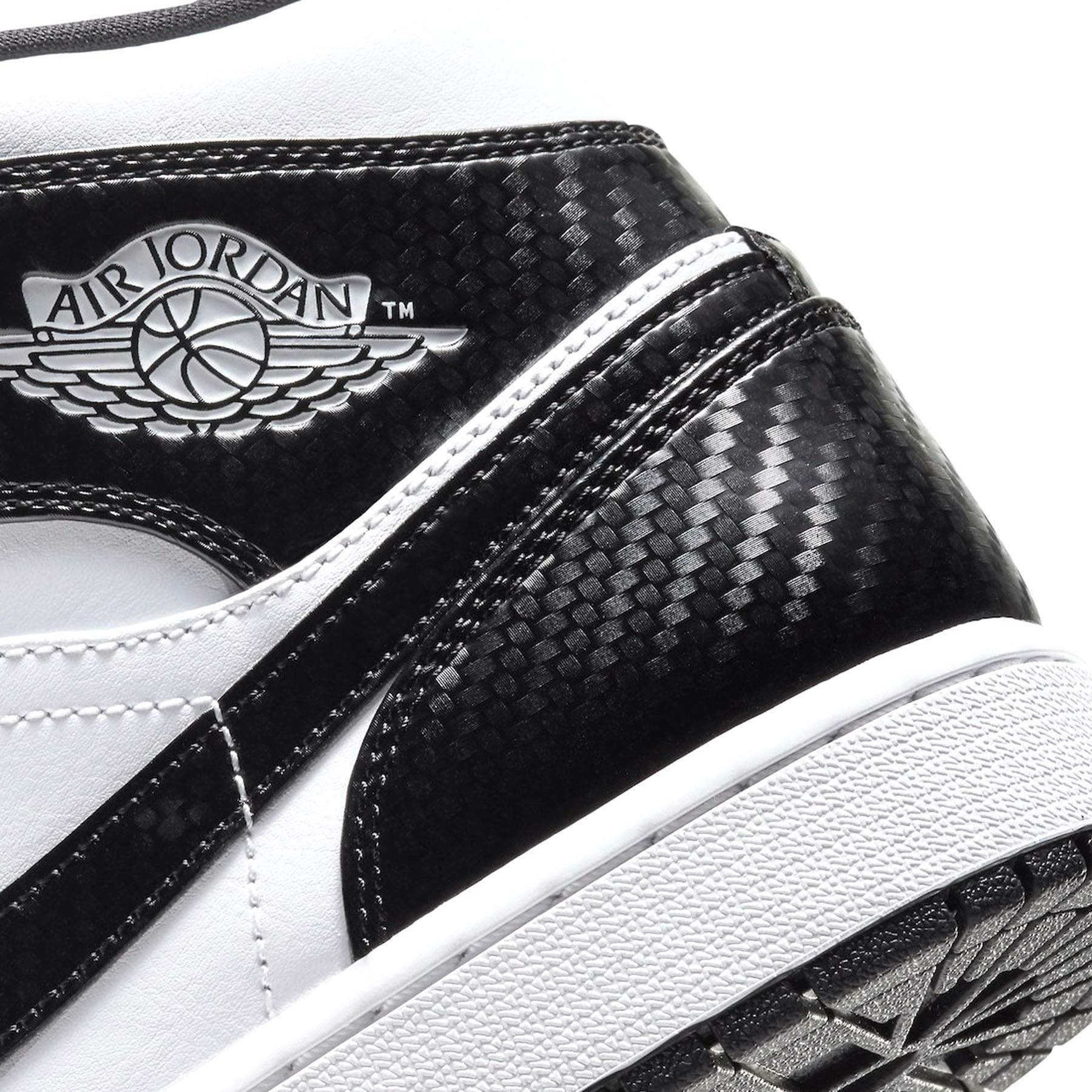 Air Jordan 1 Mid SE All star 2021 Weekend Black — UK 3 | EU 35.5 | US 3.5 — Alternate View 7