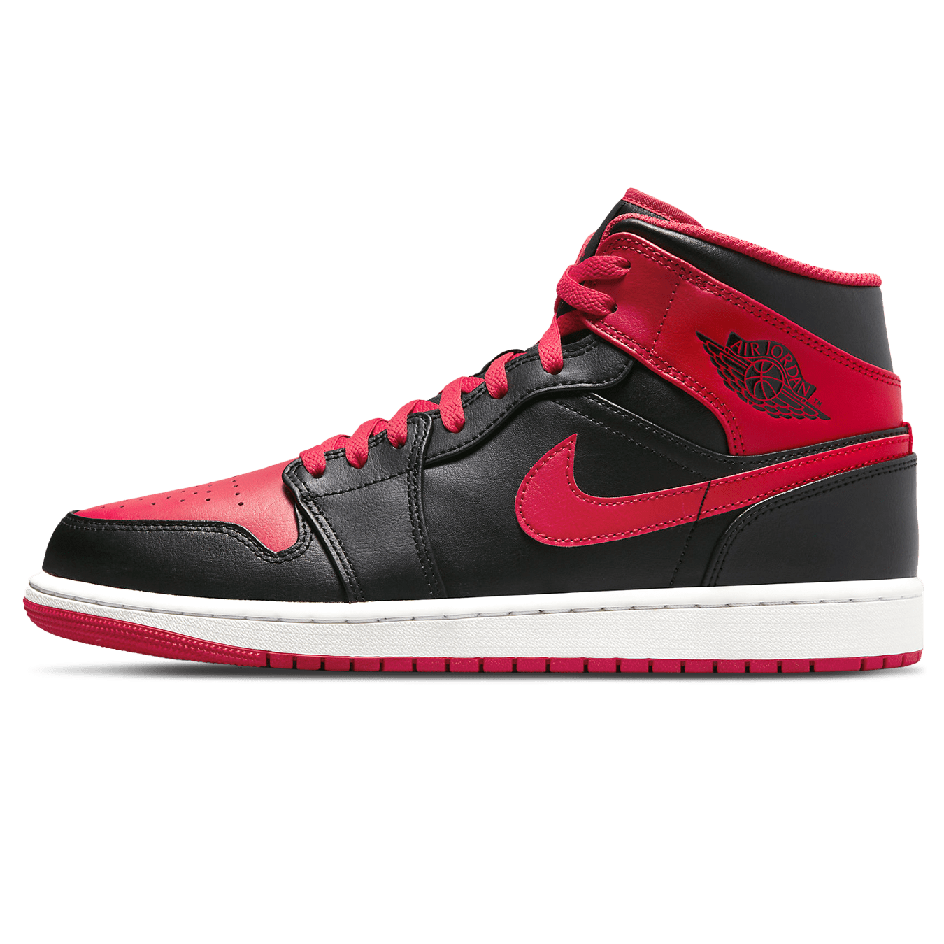 Air Jordan 1 Mid 'Alternate Bred' — UK 3 | EU 35.5 | US 3.5 — Front View