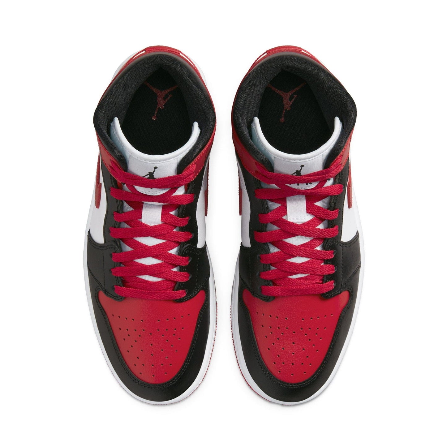 Air Jordan 1 Mid Wmns 'Alternate Bred Toe' — UK 2.5 | EU 35.5 | US 5 — Back View
