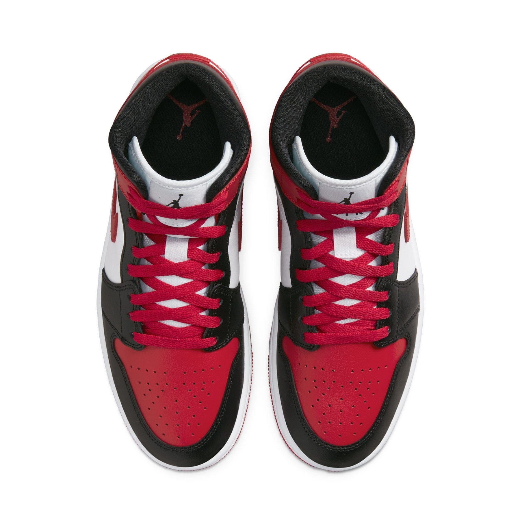 Air Jordan 1 Mid Wmns 'Alternate Bred Toe' — UK 2.5 | EU 35.5 | US 5 — Back View