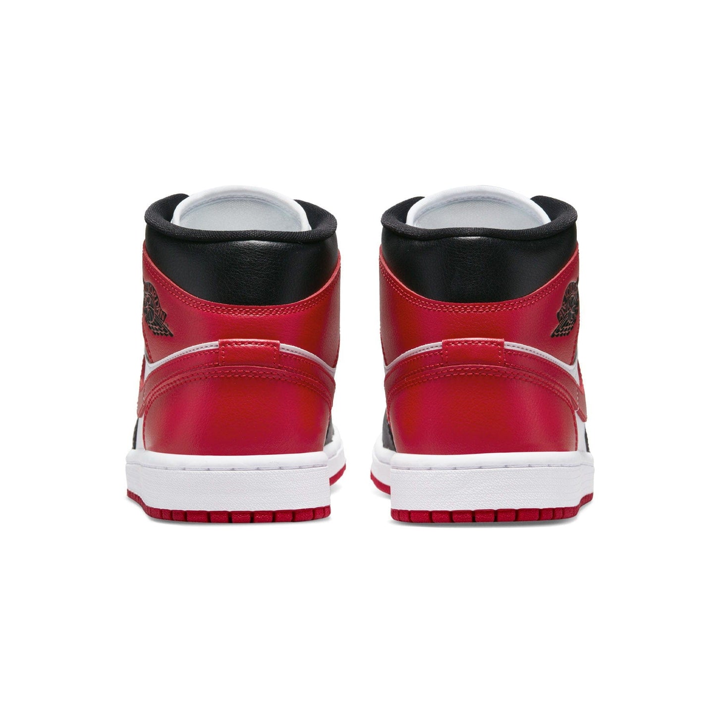 Air Jordan 1 Mid Wmns 'Alternate Bred Toe' — UK 2.5 | EU 35.5 | US 5 — Top View