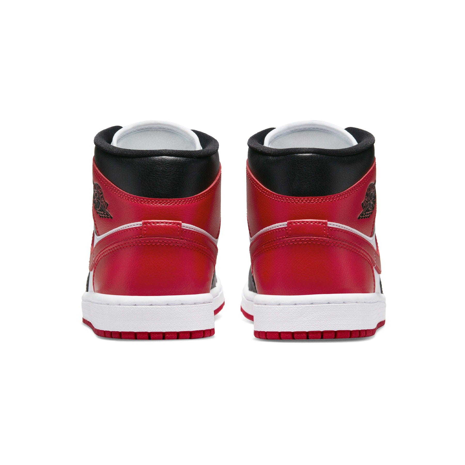 Air Jordan 1 Mid Wmns 'Alternate Bred Toe' — UK 2.5 | EU 35.5 | US 5 — Top View