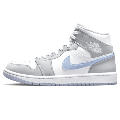 Air Jordan 1 Mid Wmns 'White Wolf Grey' — UK 2.5 | EU 35.5 | US 5 — Front View