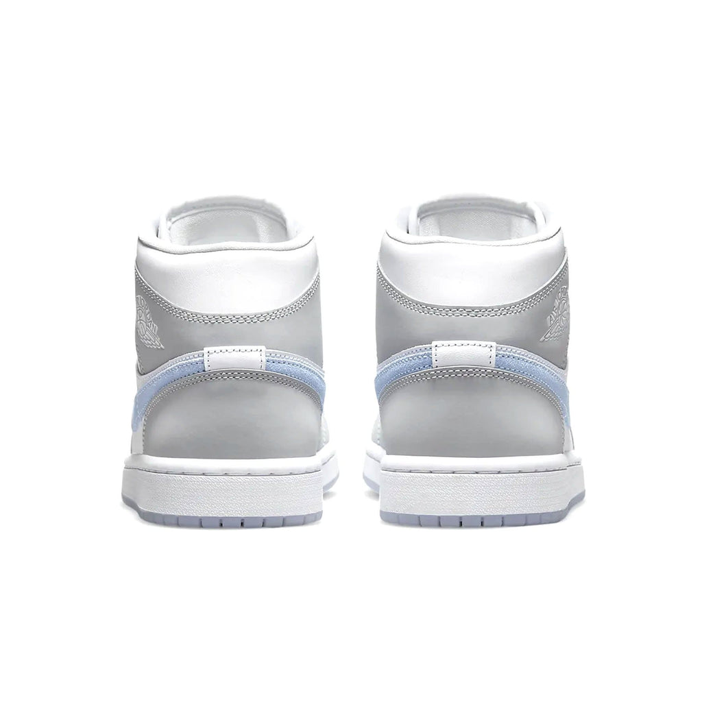 Air Jordan 1 Mid Wmns 'White Wolf Grey' — UK 2.5 | EU 35.5 | US 5 — Back View