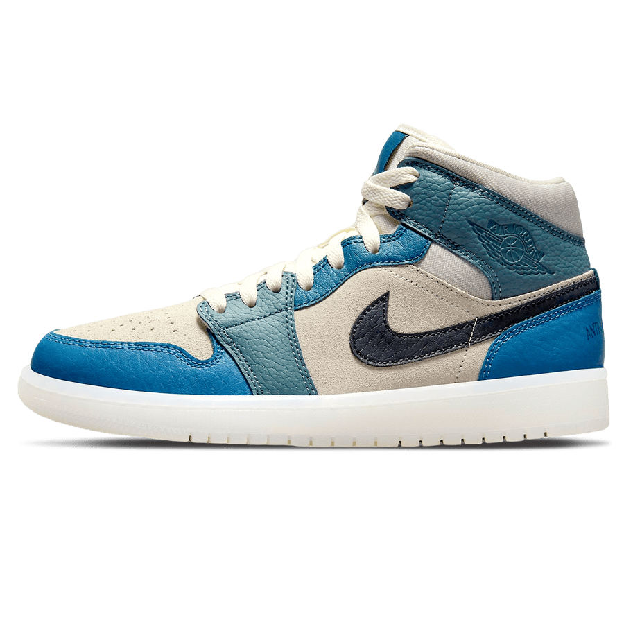 Air Jordan 1 Mid Wmns 'Anti Gravity Machines' — UK 2.5 | EU 35.5 | US 5 — Front View