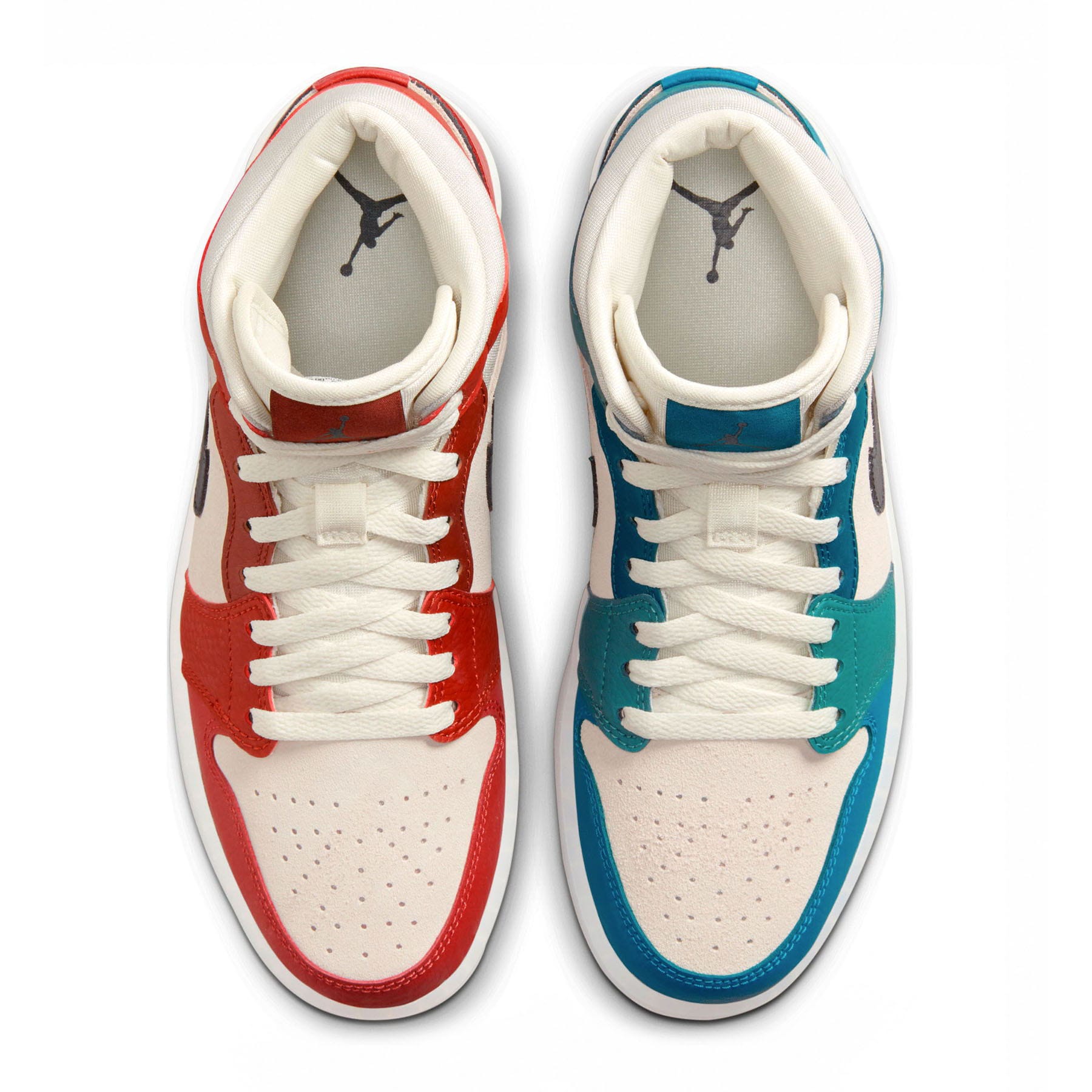 Air Jordan 1 Mid Wmns 'Anti Gravity Machines' — UK 2.5 | EU 35.5 | US 5 — Back View