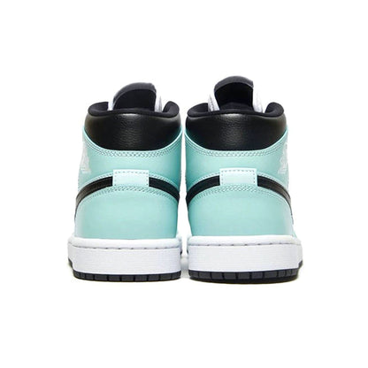Air Jordan 1 Mid Wmns 'Aqua Blue Tint' — UK 2.5 | EU 35.5 | US 5 — Back View