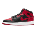Air Jordan 1 Mid GS 'Banned' — UK 13.5 | EU 32 | US 1Y — Front View