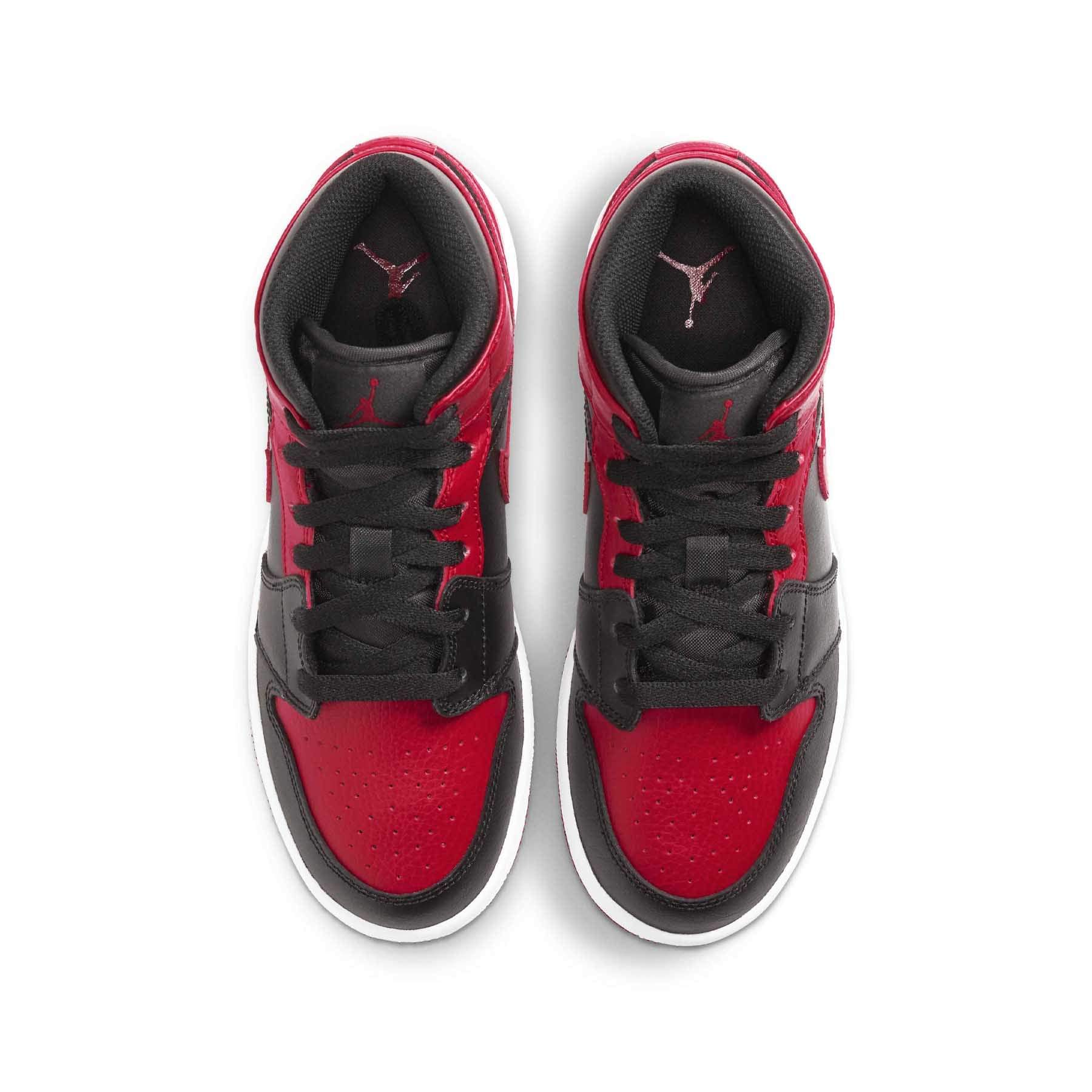 Air Jordan 1 Mid GS 'Banned' — UK 13.5 | EU 32 | US 1Y — Back View