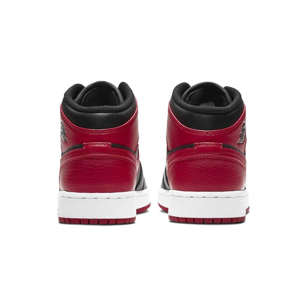 Air Jordan 1 Mid GS 'Banned' — UK 13.5 | EU 32 | US 1Y — Top View