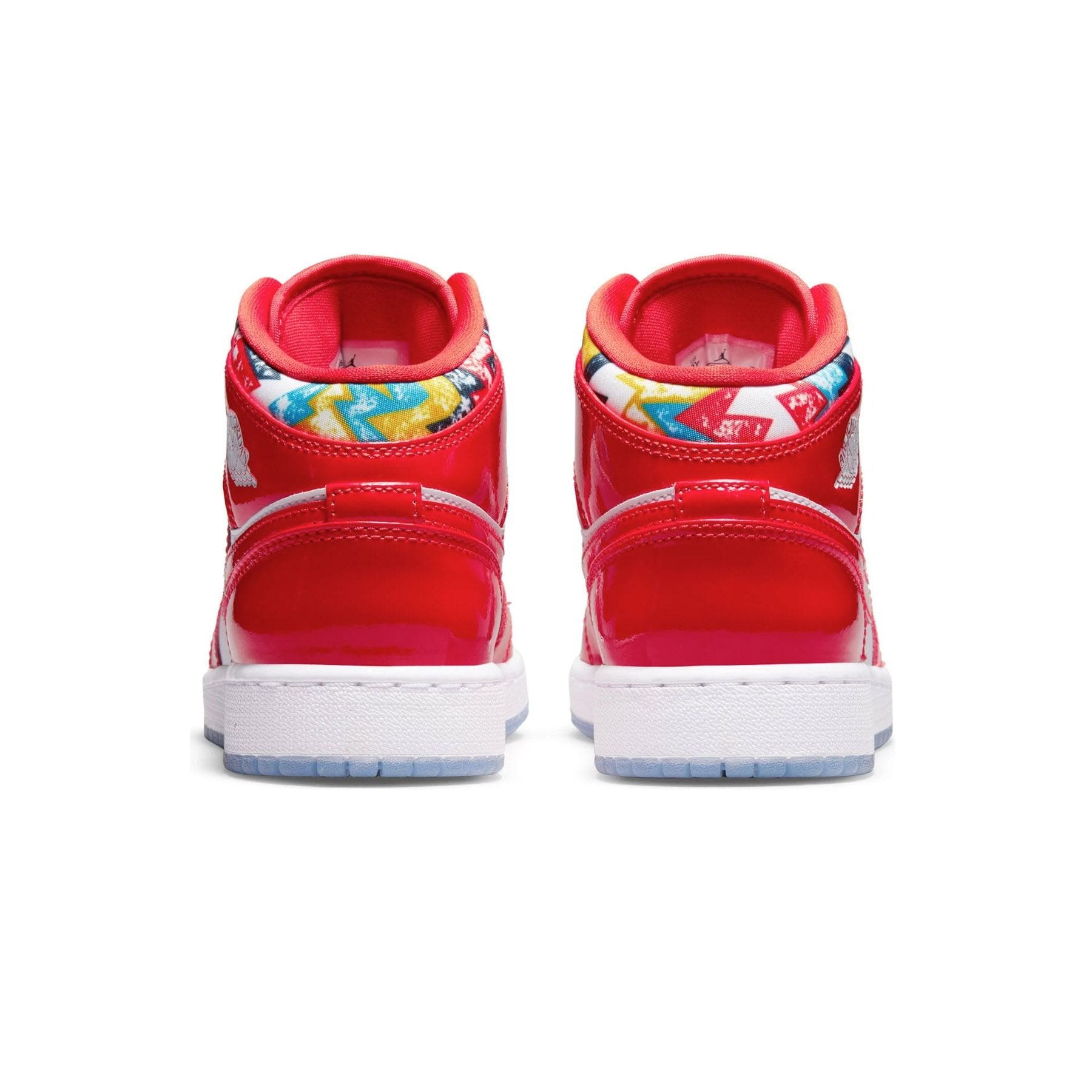 Air Jordan 1 Mid SE GS 'Barcelona Sweater' — UK 13.5 | EU 32 | US 1Y — Back View