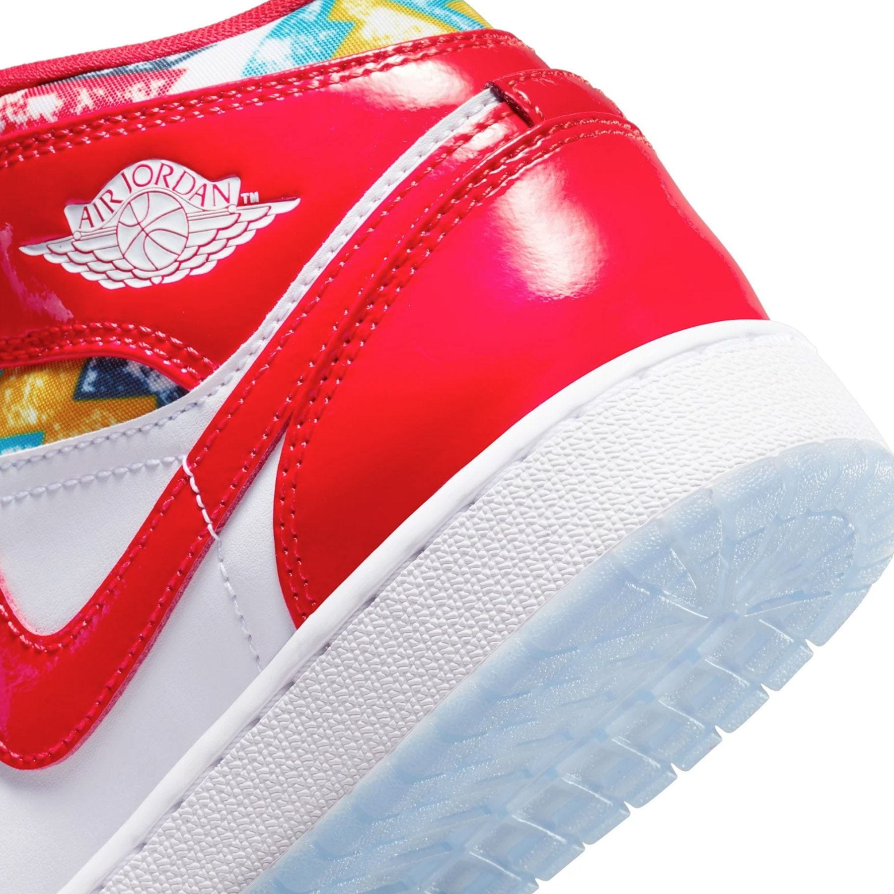 Air Jordan 1 Mid SE GS 'Barcelona Sweater' — UK 13.5 | EU 32 | US 1Y — Detail View