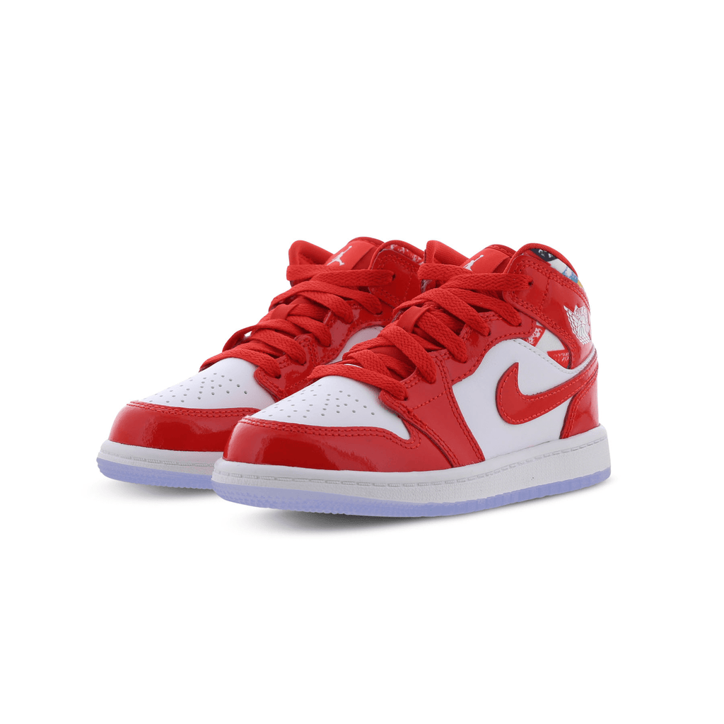 Air Jordan 1 Mid SE PS 'Barcelona Sweater' — UK 10C | EU 27.5 | US 10.5C — Side View