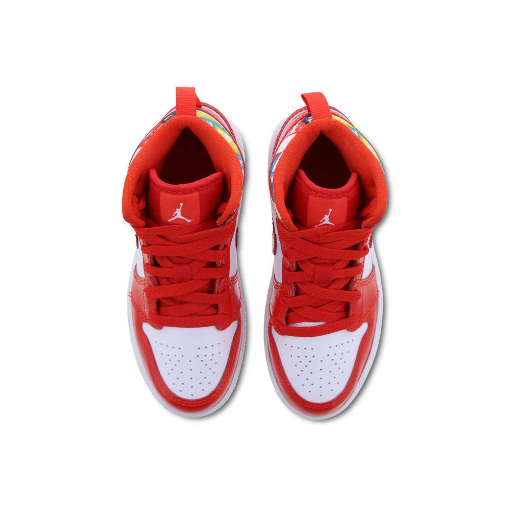 Air Jordan 1 Mid SE PS 'Barcelona Sweater' — UK 10C | EU 27.5 | US 10.5C — Back View