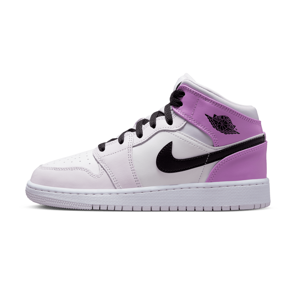 Air Jordan 1 Mid GS 'Barely Grape' — UK 13.5 | EU 32 | US 1Y — Front View
