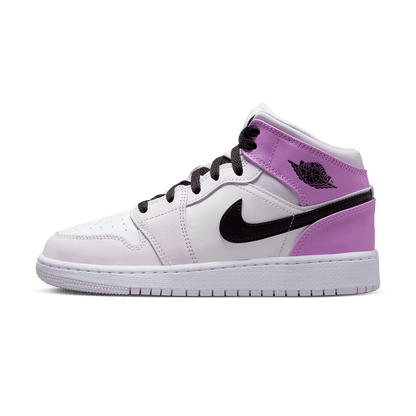 Air Jordan 1 Mid GS 'Barely Grape' — UK 13.5 | EU 32 | US 1Y — Front View