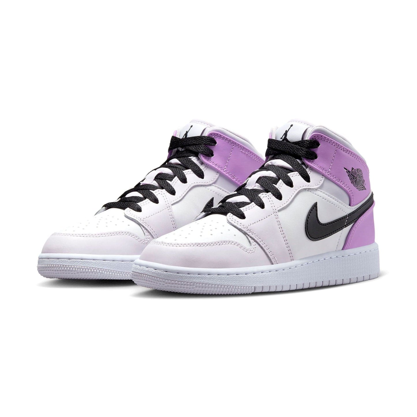 Air Jordan 1 Mid GS 'Barely Grape' — UK 13.5 | EU 32 | US 1Y — Side View