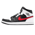 Air Jordan 1 Mid 'Chile Red' — UK 3 | EU 35.5 | US 3.5 — Front View